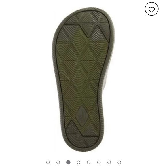 CHACO | Men's Green Slip-On Casual Sandals, Fossil - Picture 8 of 10